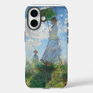 Funda Para iPhone 16 Mujer con Parasol, Madame Monet y su hijo