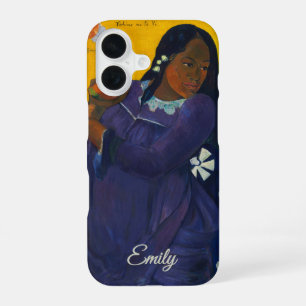 Funda Para iPhone 16 Mujer con un mango de Paul Gauguin – Personalizado