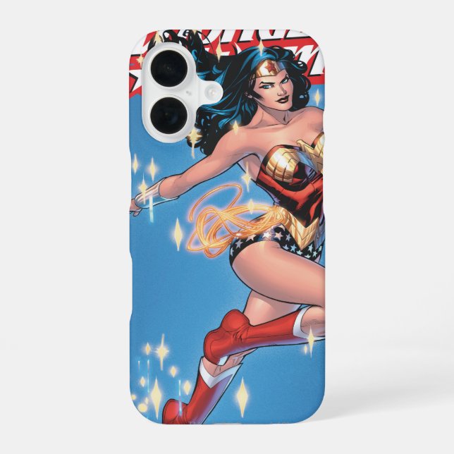 Funda Para iPhone 16 Mujer Maravilla (Reverso )