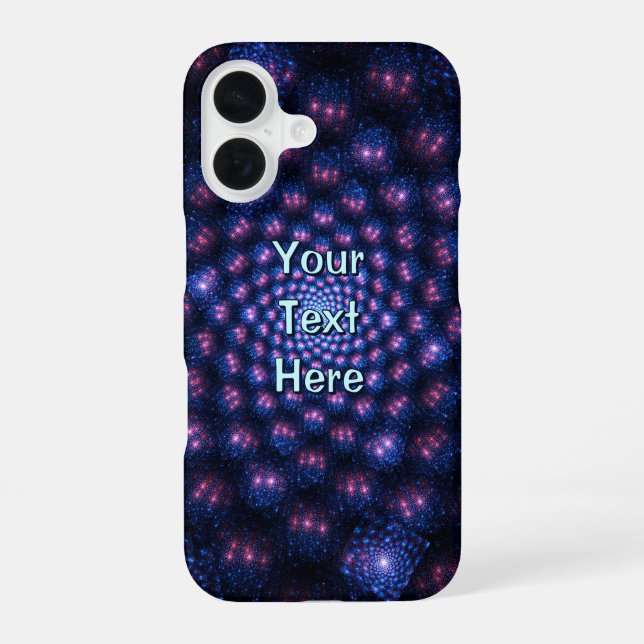 Funda Para iPhone 16 Multiverso fractal (Reverso )