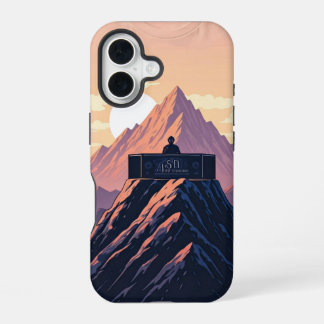 Funda Para iPhone 16 Música que mueve montañas.