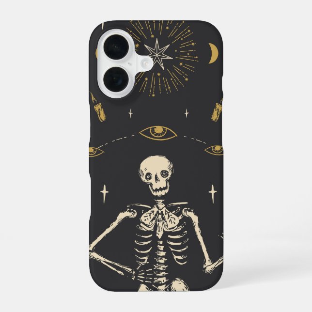 Funda Para iPhone 16 Mystic Skeleton (Reverso )