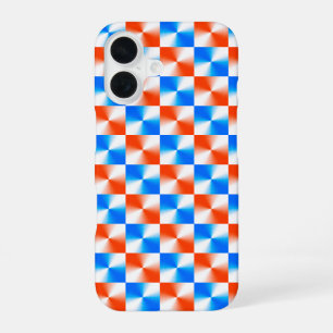 Funda Para iPhone 16 Naranja y Azul