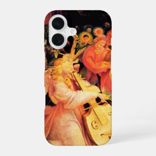 FUNDA PARA iPhone 16 NATIVIDAD, ÁNGELES QUE HACEN MÚSICA - MAGIA DE LA