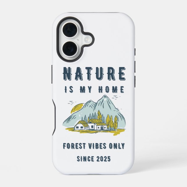 Funda Para iPhone 16 naturaleza (Reverso )