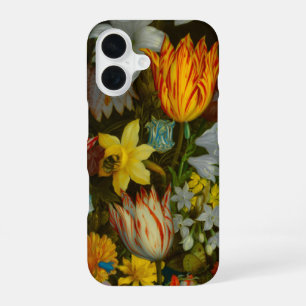 Funda Para iPhone 16 Naturaleza muerta de flores en un jarrón Wan-Li