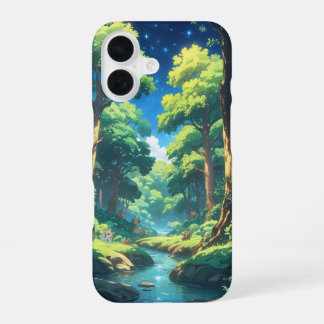 Funda Para iPhone 16 Naturaleza viral del anime