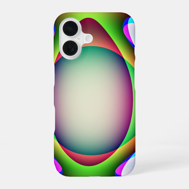 Funda Para iPhone 16 Nave Espacial Extraterrestre (Reverso )