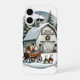Funda Para iPhone 16 Navidad Festiva Country Fiesta