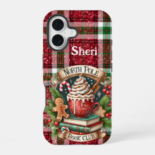 Funda Para iPhone 16 Navidades del Club de Libros del Polo Norte person