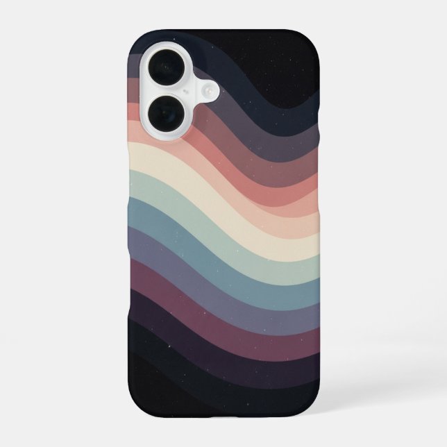 Funda Para iPhone 16 Nebulosa Horizonte Vintage (Reverso )