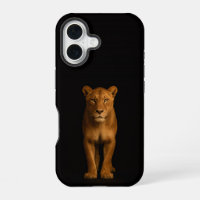 Negro 4 Luxe iPhone 16 Mate, Noble Leonés