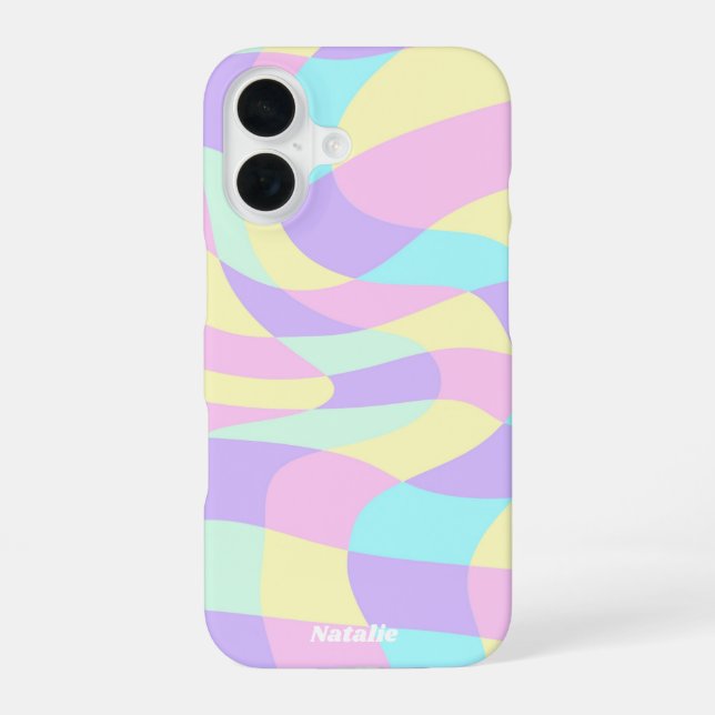 Funda Para iPhone 16 Neon Groovy (Reverso )