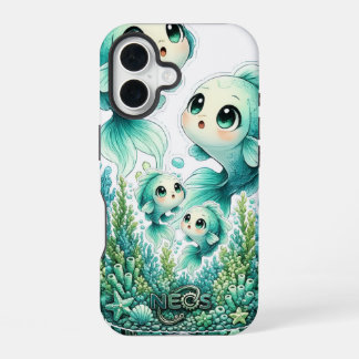 Funda Para iPhone 16 Neos Kawaii Zodíaco Piscis