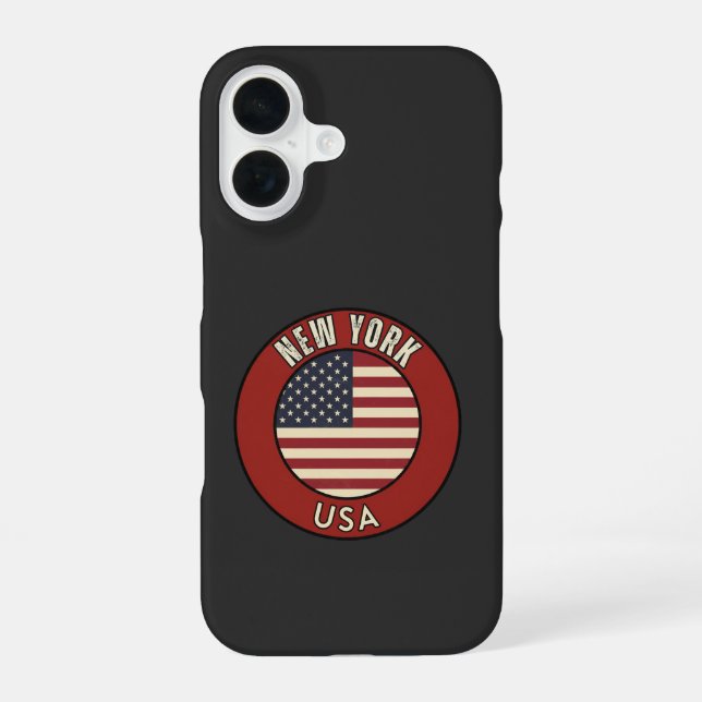 Funda Para iPhone 16 New York United States of America (Reverso )