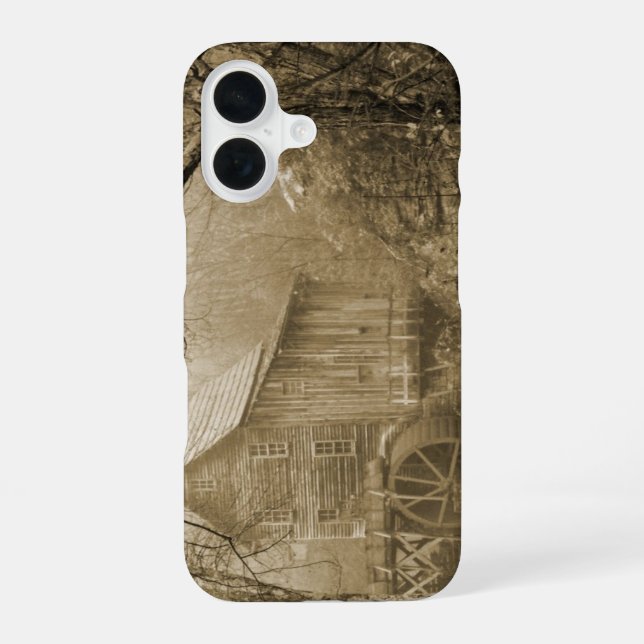 Funda Para iPhone 16 Niebla de la mañana (Reverso )