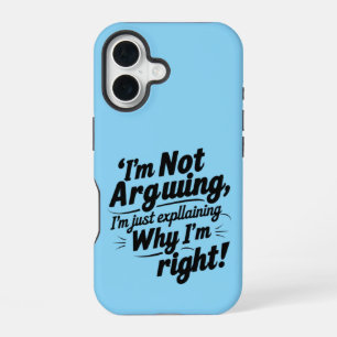 Funda Para iPhone 16 No Estoy Discutiendo, Solo Estoy Explicando Por Qu