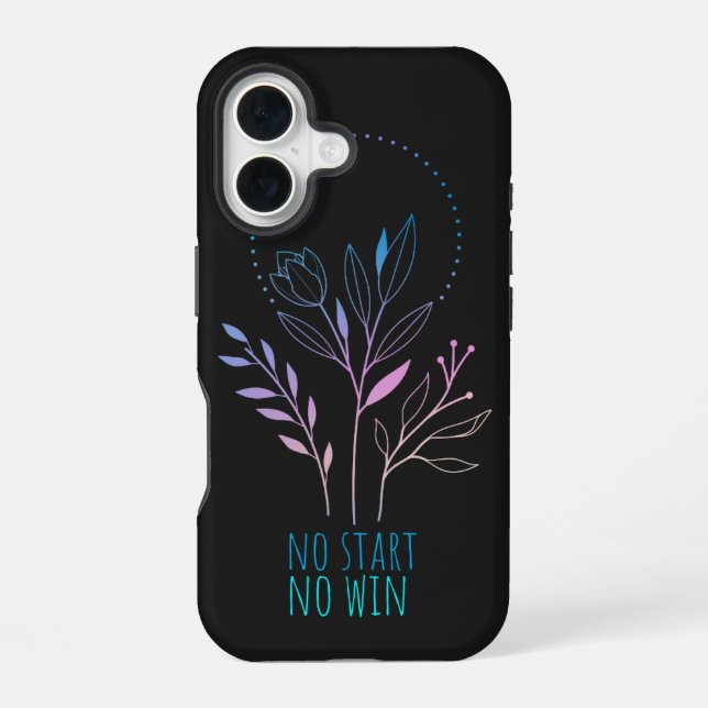 Funda Para iPhone 16 No Start - No Win (mostly black) (Reverso )