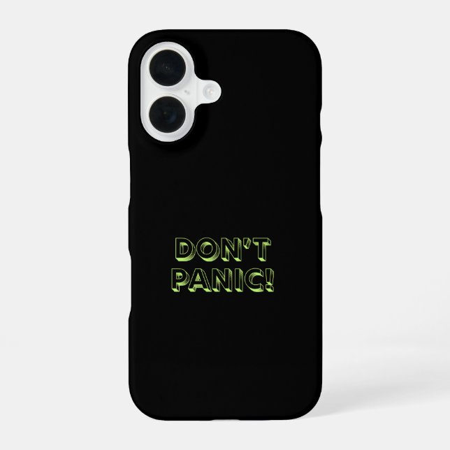 Funda Para iPhone 16 No te asustes (Reverso )