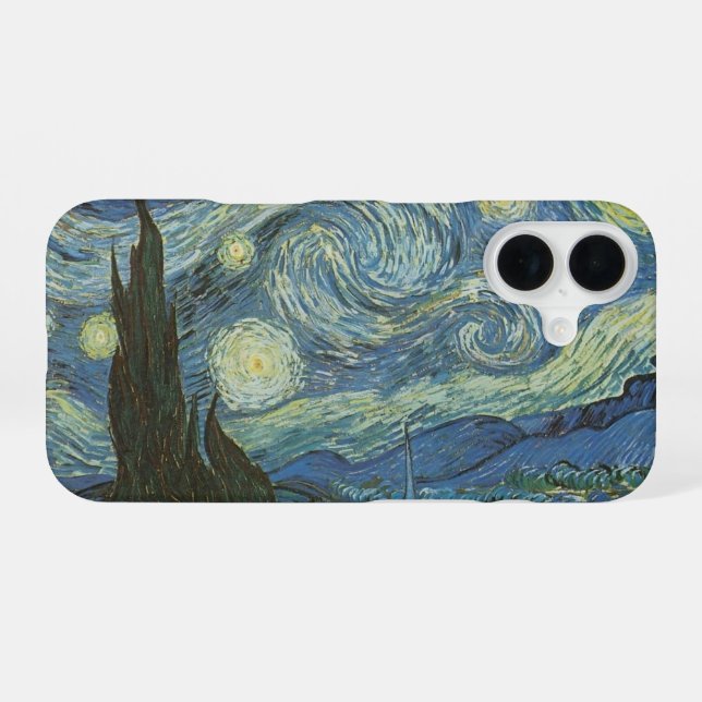 Funda Para iPhone 16 Noche estrellada (Reverso Horizontal)