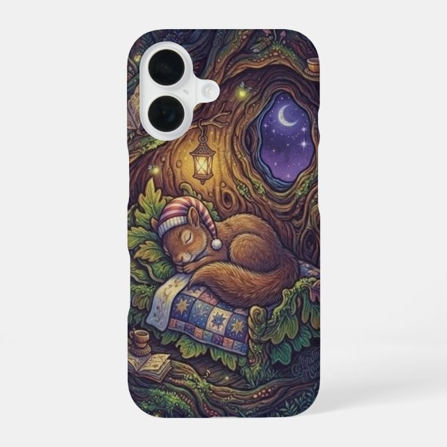 Funda Para iPhone 16 Noche estrellada (Reverso )