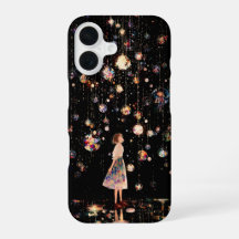 Funda para iPhone 16 Noche Estrellada con Orbes Br