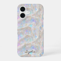 Nombre personalizado Fluid Iriyle Gold Opal Girly