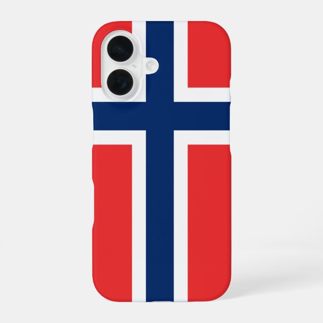 Funda Para iPhone 16 Noruega (Reverso )