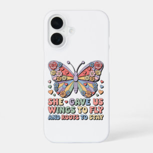 Funda Para iPhone 16 Nos Dio Alas Para Volar Y Raíces Para Permanecer M