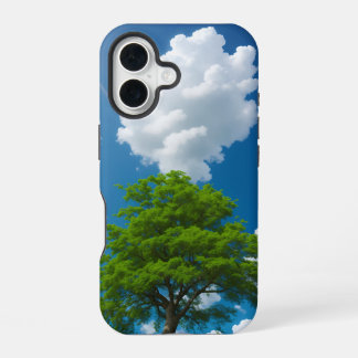 Funda Para iPhone 16 Nubes de golosinas a la luz del sol