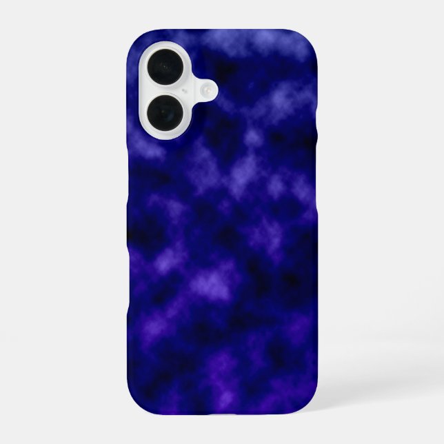 Funda Para iPhone 16 Nubes moradas (Reverso )