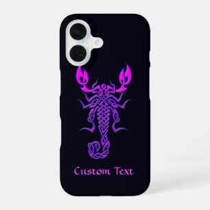 Funda Para iPhone 16 Nudo celta púrpura Escorpión