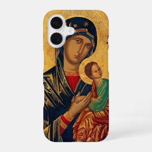 Funda Para iPhone 16 Nuestra Madre del Perpetuo Socorro