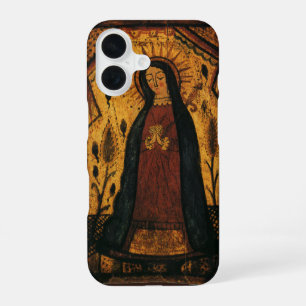 Funda Para iPhone 16 Nuestra Señora de Guadalupe por Pedro Antonio Fres