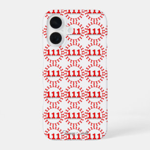 Funda Para iPhone 16 Número de Ángel 111 Rojo – Manifiesta y Atrae