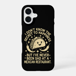Funda Para iPhone 16 Nunca Me He Sentido Triste En Un Restaurante Mexic