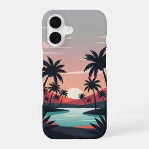 Funda Para iPhone 16 Oasis Desértico Vintage