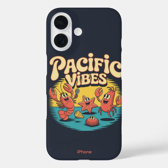 Funda para iPhone 16 Ocean Dreams (Reverso )
