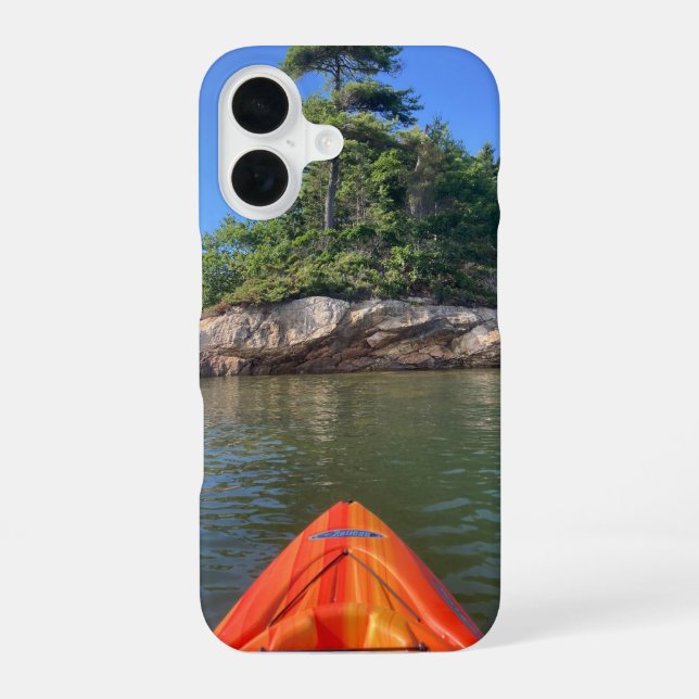 Funda Para iPhone 16 Ocean Kayak iPhone 16 Case (Reverso )