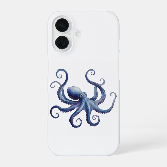 Funda Para iPhone 16 octopus (Reverso )