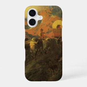 Funda Para iPhone 16 Oeste Americano Antiguo, Ruta Overland por Johnson