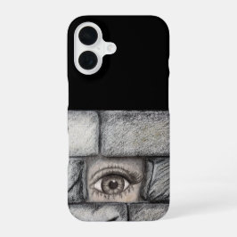 Funda Para iPhone 16 "Ojo detrás de la pared"