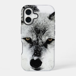 Funda Para iPhone 16 Ojos de Lobo