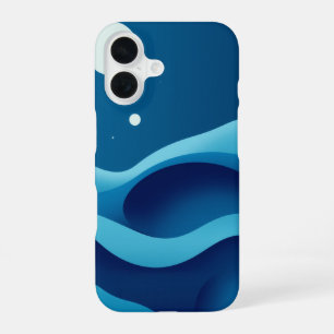 Funda Para iPhone 16 Olas celestes: Un resumen de ensueño