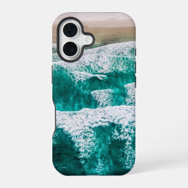 Funda Para iPhone 16 Ondas (Reverso )