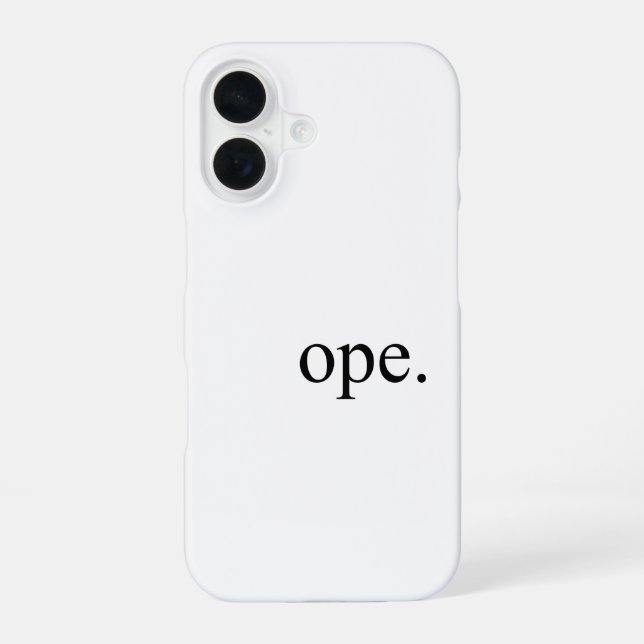 Funda Para iPhone 16 Ope (Reverso )