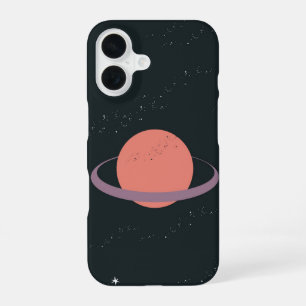 Funda Para iPhone 16 Orbit One – Planeta Anillado Minimalista