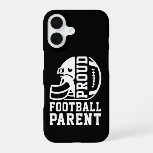 Funda Para iPhone 16 Orgulloso padre de fútbol, familia de deportes de 
