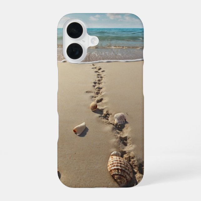 Funda Para iPhone 16 Orillas arenosas (Reverso )