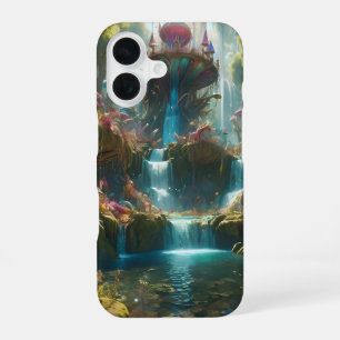 Funda Para iPhone 16 Paisaje de Cascada Mágica